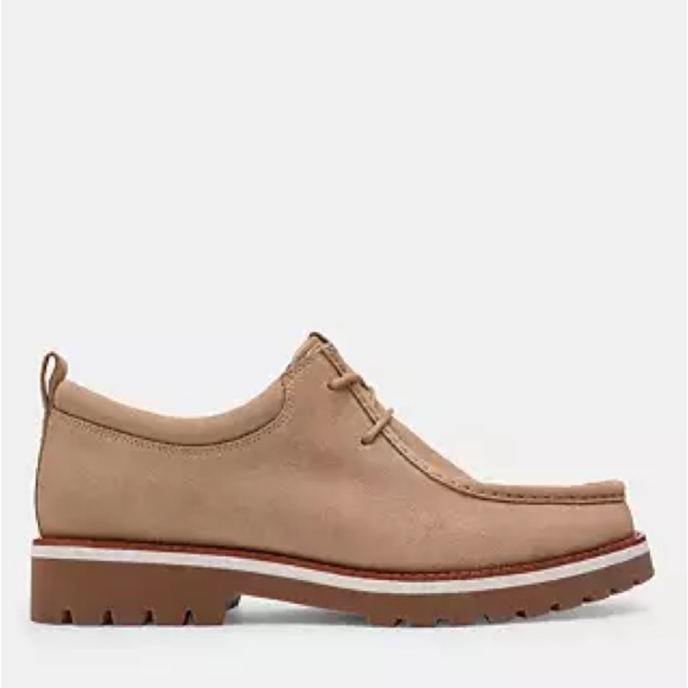 Coach Tan Oxfords Moc Toe Casual - Picture 6 of 14